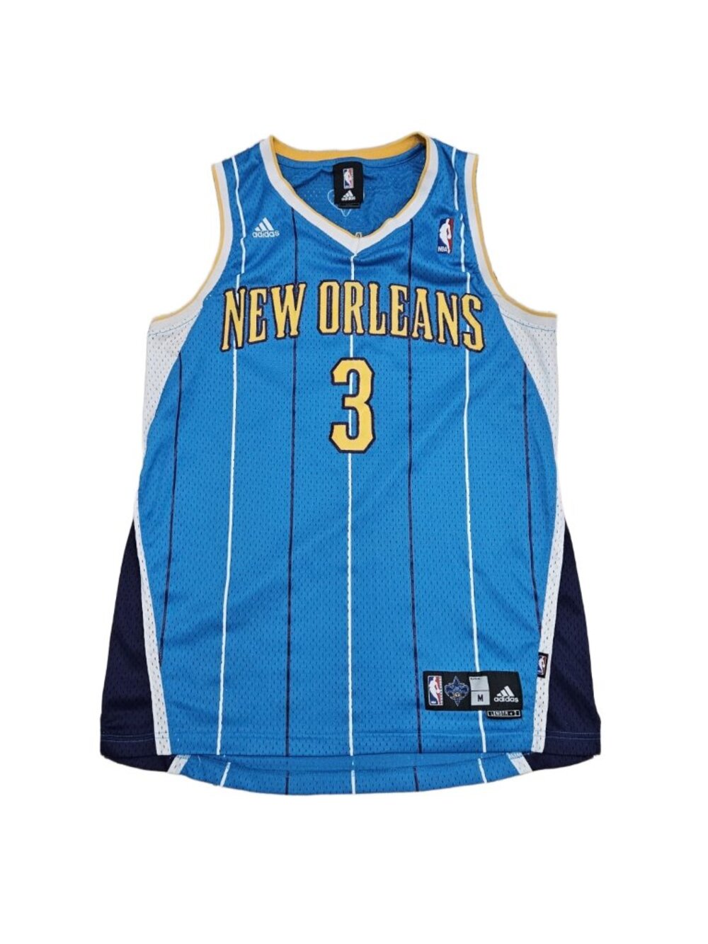 Chris Paul Hornets #3 Adidas NBA Jersey Medium +2 Teal